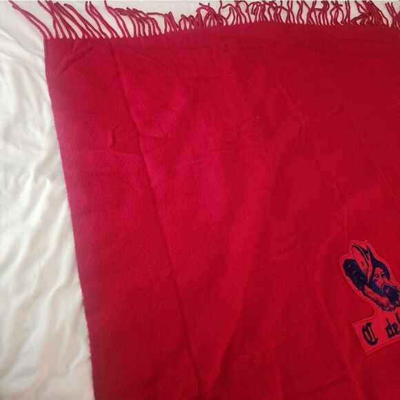 Pendleton Blanket Conquistadores Del Cielo Secret Society Red Wool - Picture 15 of 16